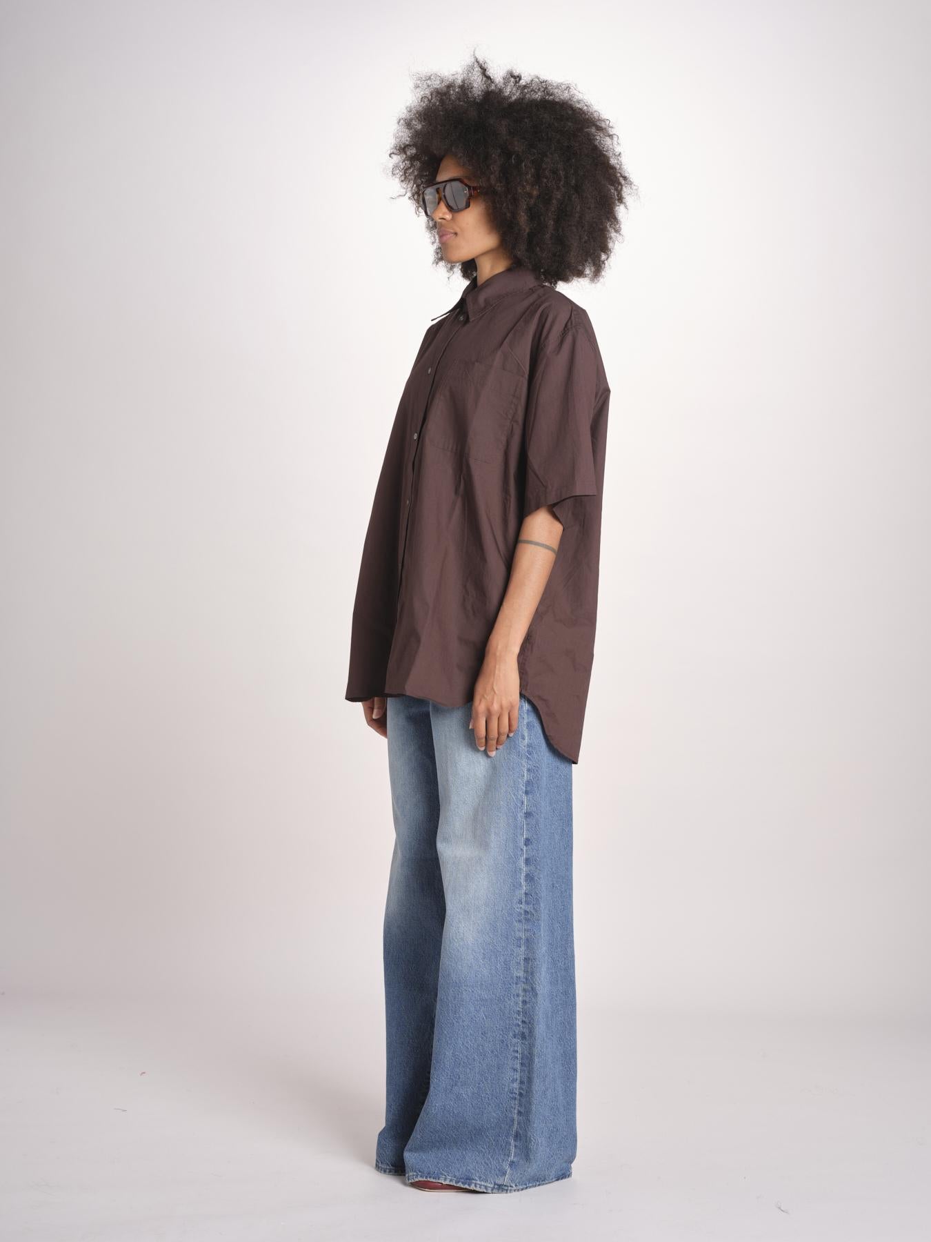 camicia uomo CHE0891BOBBIE MARRON FONCE MAR0326S soeur 