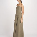 pantalone over in cotone 40811-400 MILITY 88 federica tosi 