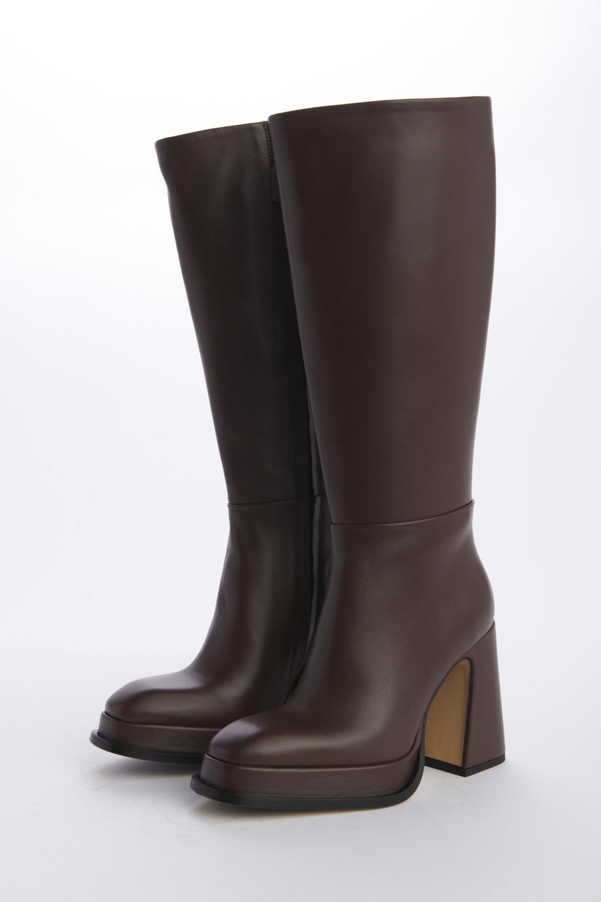 martinez BEGONIACHOCOLATE LEATHER