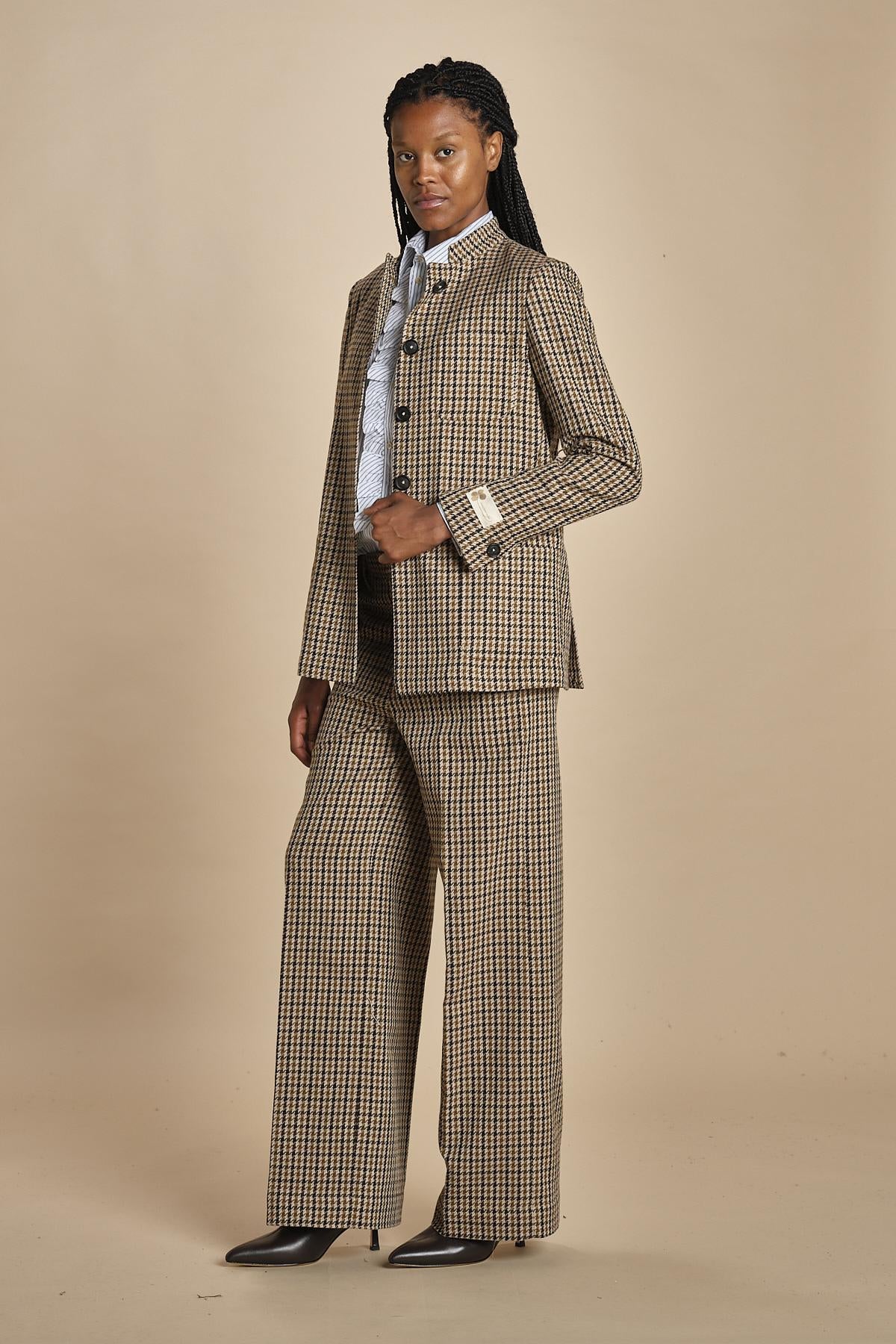 Pantalone in  piedepoule LAMIA P28D0LAMIA-T3258 Q736 massimo alba 