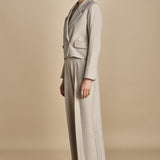 giacca cropped MASE F25-043 092 DRIFWOOD oscar 