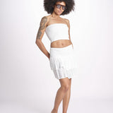 top fascia elastico MANDIBLATU BLANC laraethnics 