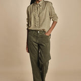 Camicia GEMMA rouches micropois P28D0GEMMA-T4732 S669 massimo alba 