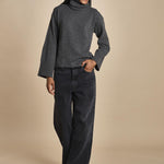 dolcevita con manica a campana by milaura. d2500895 871 GRIGIO B milaura 