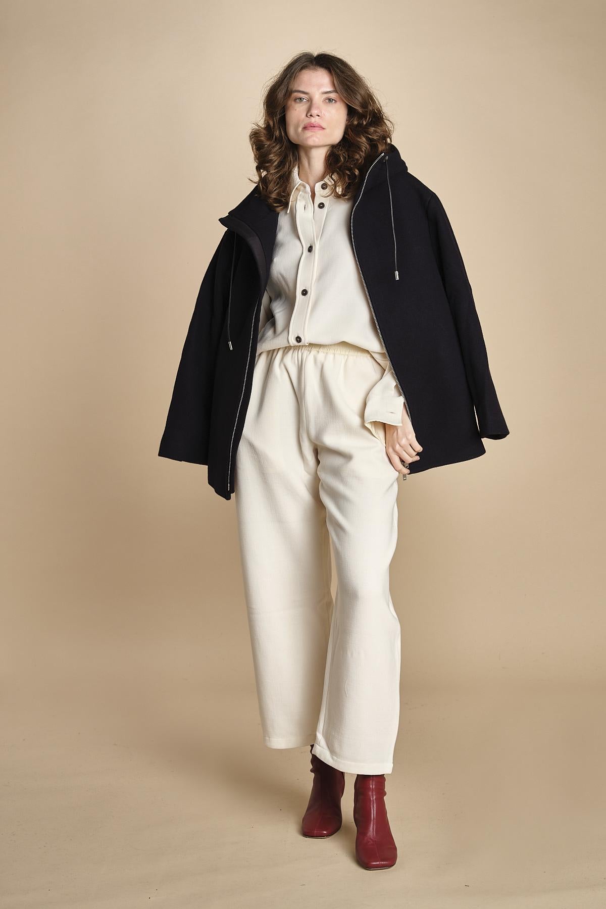 pantalone double THALO SNW CHALK studio nicholson 
