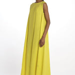 Abito lungo limone 1622 SAFFRON dusan 