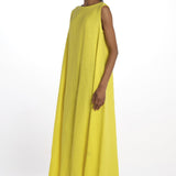 Abito lungo limone 1622 SAFFRON dusan 