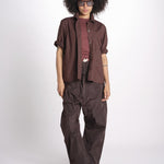 pantalone zip over in nylon PACK KLEIN sofie d'hoore 