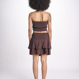 top fascia elastico MANDIBLATU CHOCOLAT laraethnics 