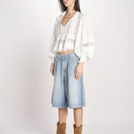 bermuda over in denim SISSI OPENBLUE 3183 true avenue 