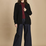 Cardigan ovetto D2200518 NERO milaura 