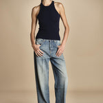 denim cropped ZELDA OPENBLUE true avenue 