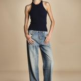 denim cropped ZELDA OPENBLUE true avenue 
