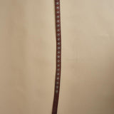cintura con borchie fiore 3003 BRUCIATO milaura 