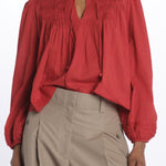 Camicia MYRA voille pieghe 150 PAPRIKA sea ny 