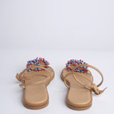 Sandalo EMMA con perline EMMA NATURAL ancient greek 