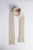 Sciarpa con treccia