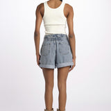AMY short jeans fl 32 sh0 by fam. AMY BLUE fam 