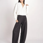 camicia con maniche a sbuffo DIANA 4007 T0165 COT WHITE T0001 the latest 