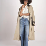 trench con tasche in pelle JF009690 DARK POWDER 1254 joseph 