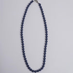 Porta telefono perline rotondo PHONENECKLACE BIG BLUEBERRY ina.seifart 
