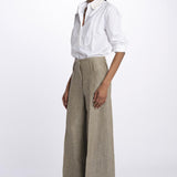 Pantalone ORIANA cropped nervature ORIANA540503 26 quelledue 