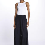 EMILE pantaloni con balze EMILE INDIGO laraethnics 