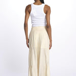 EMILE pantaloni con balze EMILE SAND laraethnics 