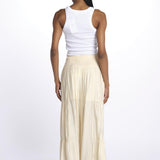 EMILE pantaloni con balze EMILE SAND laraethnics 