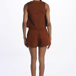 DOVER short gabardine con tasche SHO1604DOVER MAR1825S soeur 
