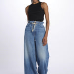 Denim SNACKS over con coulisse THEDOGGIEBAGHEEL11298-1321 THEDOGGIEBAGHEEL 11298-1321 mother 