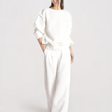 maglia effetto waffle JEJIA MJD171_SHUKU3 WHITE WAFFLE jejia 