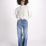 camicia m/l con ajours 347737 OFF-WHITE L0025 farm rio 
