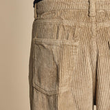 pantalone in velluto cropped ZELDA TOFEE true avenue 