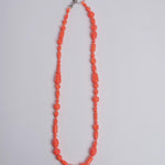 Porta telefono perline PHONENECKLACE NEONORANGE ina.seifart 