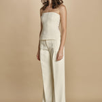 top bustier in cady 31351-313 LATTE 02 federica tosi 