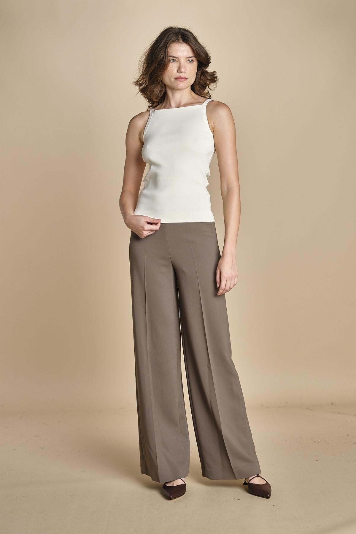 top in maglia TANK FULL JF009245 IVORY 0045 joseph 