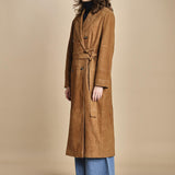 trench in camoscio MAINA CAMEL ba&sh 