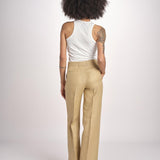 pantalone dritto in canapa MELODY L 33087 805 112 quelledue 