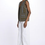 gilet con borchie 180434 U352 scotch&soda 