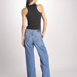 denim dritto a vita bassa 12488-1230 HUF HIT SHUFFLE mother 
