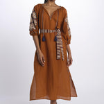 benaras soleil BE24909ABROWN NAVY KORA