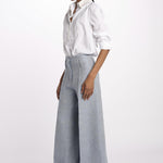 Pantalone ORIANA cropped nervature ORIANA540503 49 quelledue 