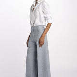 Pantalone ORIANA cropped nervature ORIANA540503 49 quelledue 