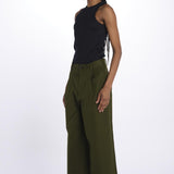 Pantalone over con pences PASADENA SEAWEED sofie d'hoore 