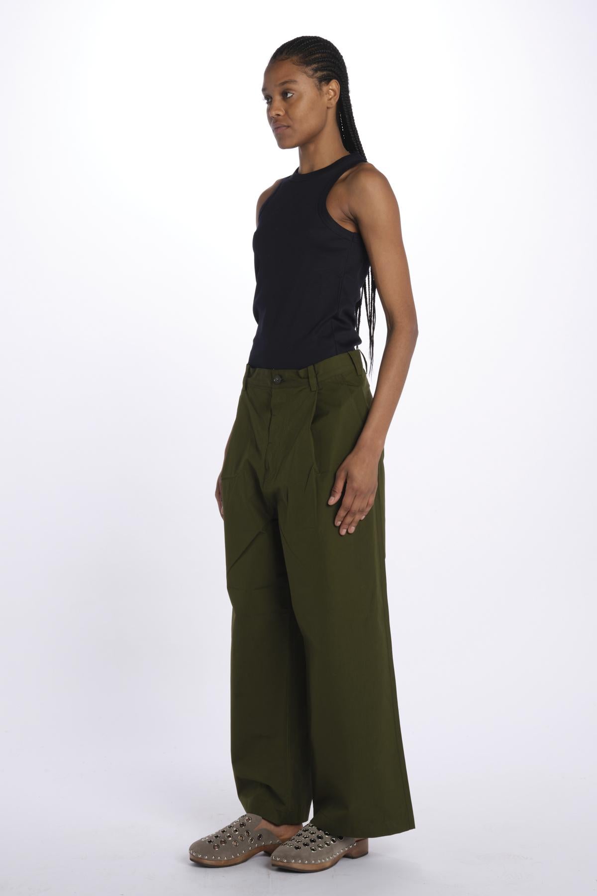 Pantalone over con pences PASADENA SEAWEED sofie d'hoore 
