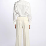 Pantalone MELODIA cropped risvolto MELODIA65254 10 quelledue 