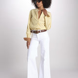 camicia a righe con collo guru MICA5630 BG milaura 