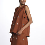 BRODY top con anelli BRODY BRICK sofie d'hoore 