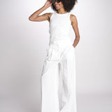 BENDA pantalone con pinces in popeline BENDA 2615131142600 004 BIANCO weekend maxmara 